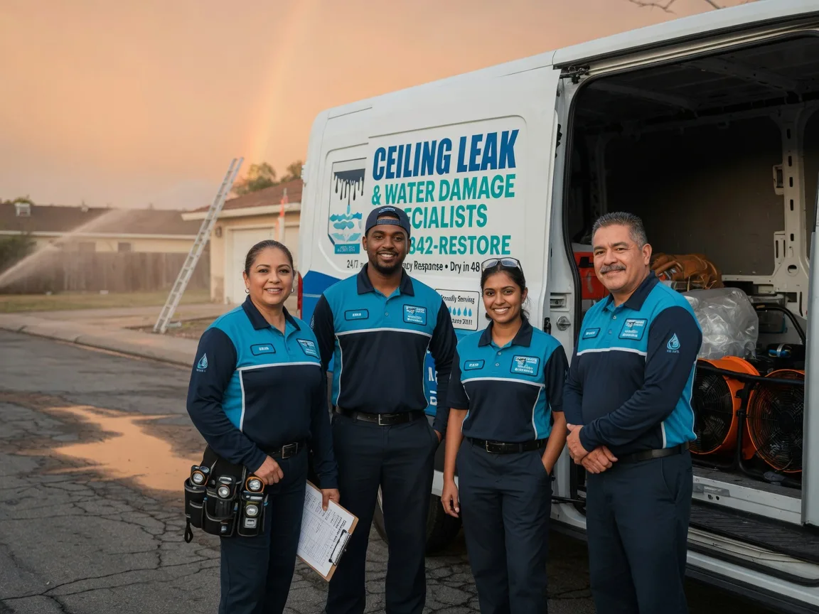 Ceiling Leak Cleanup company in Rochester Mills, PA